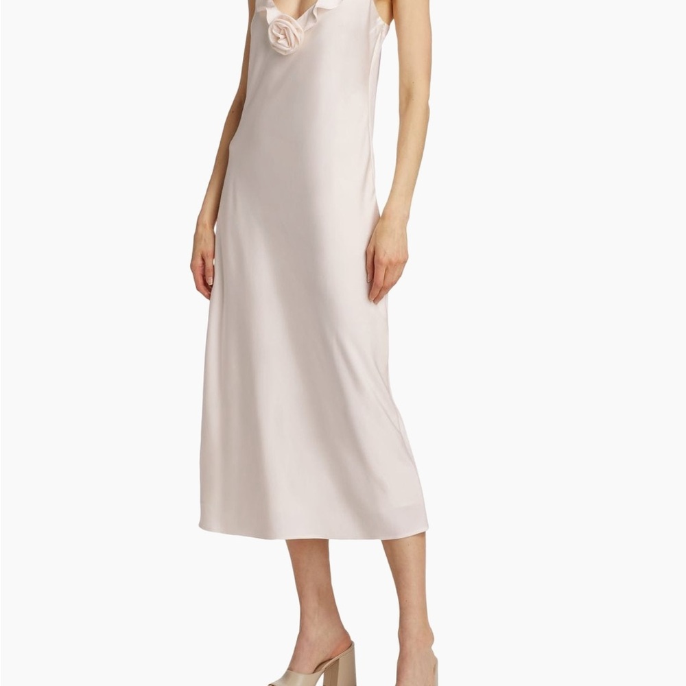WAYF baby pink slip dress size s